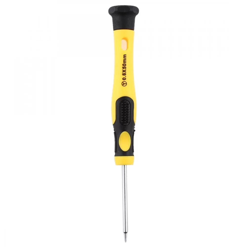 Picture of JIAFA JF-611-Y Tri-point 0.6 Repair Screwdriver for iPhone 7 & 7 Plus & Apple Watch(Yellow)